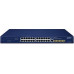 Switch Planet PLANET IPv4/IPv6, 24-Port  L2/L4 Gigabit Ethernet (10/100/1000) 1U Blue