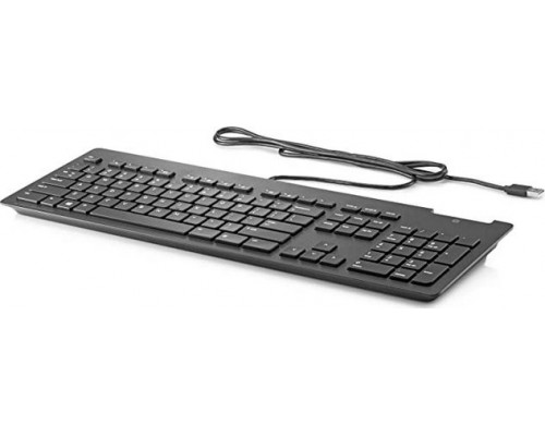 HP HP 911502-051 klawiatura USB AZERTY Francuski Czarny