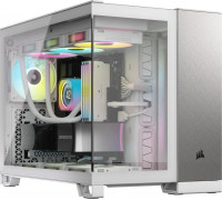 Corsair Case Corsair 2500X M-ATX TG White/Satin Gray Alloy