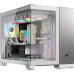 Corsair Case Corsair 2500X M-ATX TG White/Satin Gray Alloy