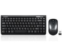 Perixx Perixx PERIDUO-707 PLUS US W, mini keyboard and mouse set, cordless, white