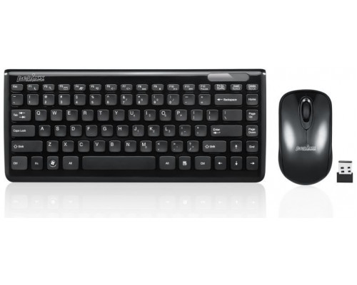 Perixx Perixx PERIDUO-707 PLUS US W, mini keyboard and mouse set, cordless, white