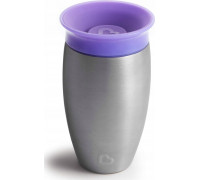 Munchkin MUNCHKIN nerūdijančio plieno puodelis, Miracle 360, 12mėn+, violetinis, 296ml, 05190901
