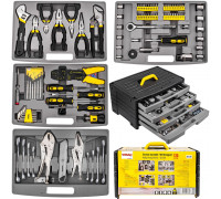WMC Įrankių rinkinys WMC WAR706, 135 vnt.