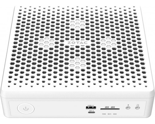 Komputer Zotac ZOTAC ZBOX-EN374070W-BE-W5B Intel Core i7-13700HX RTX4070 16GB DDR5 1TB M.2 SSD W11H N WIFI BT DUAL 2.5G LAN EU+UK PLUG WHITE