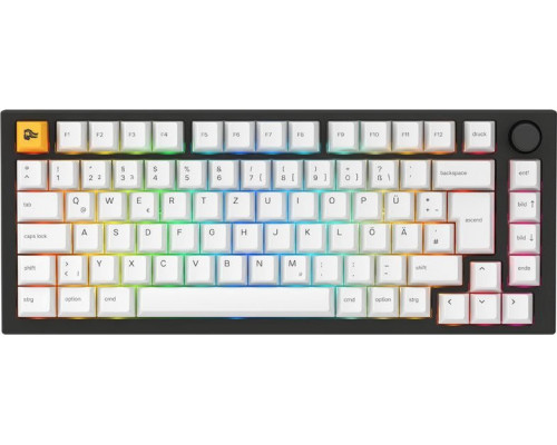 Triton Glorious GMMK Pro Black Slate 75% TKL Keyboard - Pre built, ISO DE-Layout - black