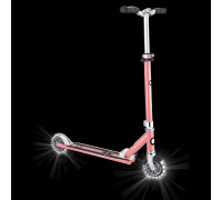 Globber GLOBBER paspirtukas Flow Element Lights, rožinis, 721-177