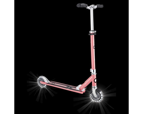 Globber GLOBBER paspirtukas Flow Element Lights, rožinis, 721-177