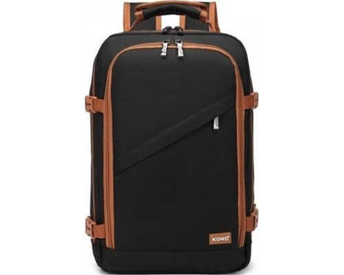 Kono Mały Black Plecak Ryanair WizzAir 40x20x25 20L CB Expander