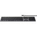 Satechi aluminiowa Satechi Aluminum Wired Keyboard USB-A space gray