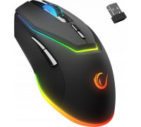 Rampage Rampage bezprzewodowa VORTEX gamingowa RGB USB sensor optyczny czarna