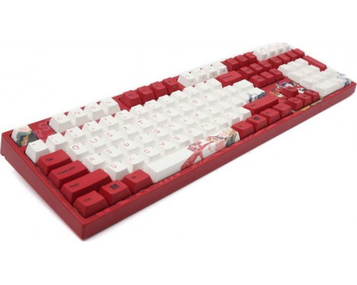 Triton Varmilo VEA108 Koi Gaming Tastatur, MX-Silent-Red, weiße LED - US Layout