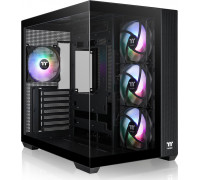 Thermaltake Geh Thermaltake View 380 TG Midi Tower  "ARGB"         Black retail