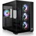 Thermaltake Geh Thermaltake View 380 TG Midi Tower  "ARGB"         Black retail