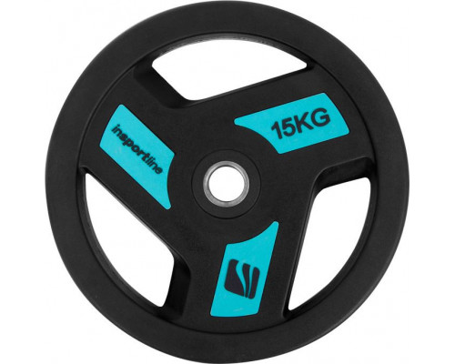 inSPORTline rubberized Herk 15kg 30mm - 9203