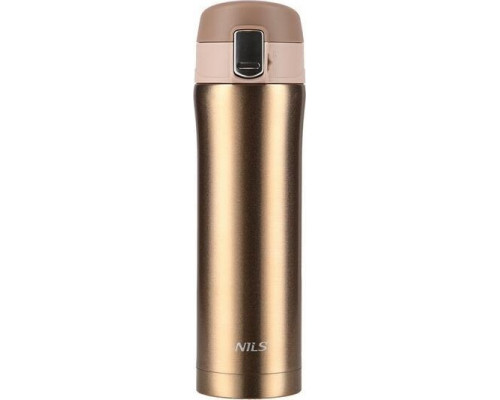Nils Extreme Thermal mug tourist Nils NCB10 termos stainless steel golden 430ml