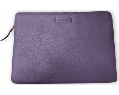 dbramante Paris - Pebbled full-grain leather sleeve for Laptop 15''/MacBook Pro 16" 2016 - Daybreak Purple