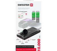 Swissten Power Bank 10000 Mah 2In1 for Apple Watch And Magsafe