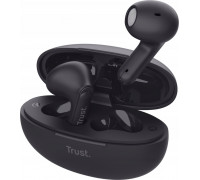 Trust Ausinės EARPHONES YAVI BT ENC/Juodas 25298 TRUST