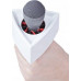 Rycote Rycote Single Triangular White Mic Flag