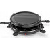 Nedis Nedis FCRA210FBK6 grill raclette 6 os. 800 W Black