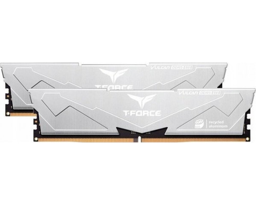 TeamGroup Team Group DDR5 - 32GB - 6000 - CL - 38 (2x 16 GB) dual kit, RAM (grey, FLESD532G6000HC38ADC01, VULCAN ECO, INTEL XMP, AMD EXPO)