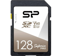 SD  Silicon Power Superior Pro SDXC 128 GB Class 10 UHS-II/U3 V60 (SP128GBSDXJV6V10)