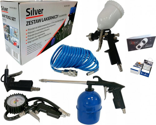 Silver SILVER TOOLKITI PNEUMATYCZNYCH  5 elem.