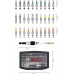 Bosch Bosch Robust drill set, 5 pieces, with I-Rack, drill & bit set (i-BOXX 53)