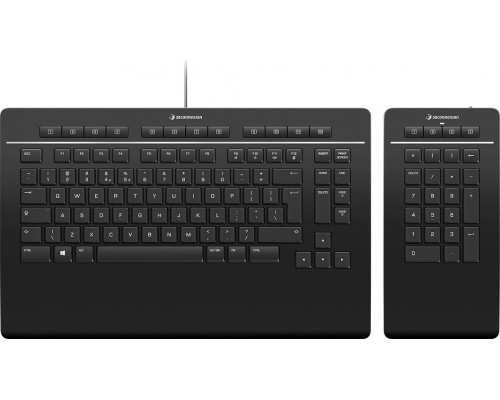 3Dconnexion 3Dconnexion Keyboard Pro with Numpad, Francais (AZERTY)