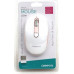 Omega OMEGA MYSZ BEZPRZEWODOWA MOUSE WIRELESS 1000/1200/1600 DPI WHITE-PINK [45861]