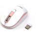 Omega OMEGA MYSZ BEZPRZEWODOWA MOUSE WIRELESS 1000/1200/1600 DPI WHITE-PINK [45861]