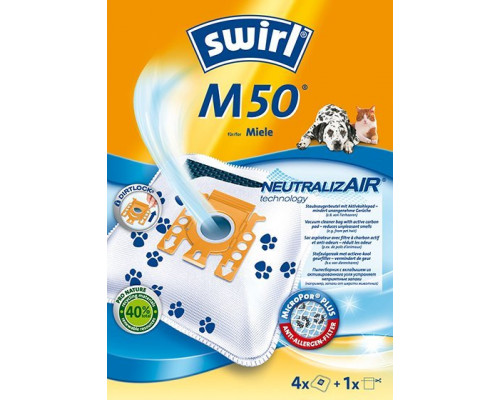 Swirl M50 Vacuum cleaner bags for Miele