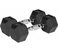 Rebel ‎Hantel Hex rubberized 1 x 5 kg