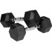 Rebel ‎Hantel Hex rubberized 1 x 5 kg