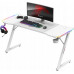 Gaming galds Huzaro Gaming galds Gamingowe Komputerowe Huzaro Hero 3.3 White Rgb + Podkładka Xxl