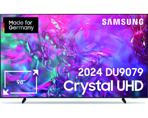 Samsung SAMSUNG GU-98DU9079, LED TV - 98 - black/graphite, UltraHD/4K, WLAN, Bluetooth, HDR10+, 120Hz panel