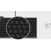 Keysonic KeySonic KSK-5010ELC (DE) klawiatura USB QWERTZ Niemiecki Czarny
