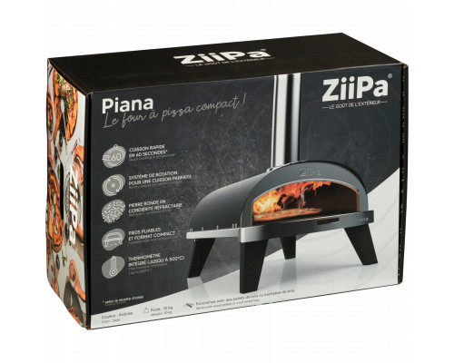 ZiiPa Piana Pellet Pizza Oven Ardoise