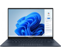 Laptop Asus Asus Zenbook 14 OLED UX3405MA-PP665X | Ponder Blue | 14 " | OLED | 3K | 2880 x 1800 pixels | Intel Core Ultra 9 | 185H | 32 GB | LPDDR5X | Solid-state drive capacity 1000 GB | Intel Arc Graphics | Windows 11 Pro | 802.11ax | Bluetooth ver