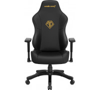 Anda Seat Gaming do biura skórzany AndaSeat Phantom 3L black\złoty obrotowy