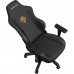 Anda Seat Gaming do biura skórzany AndaSeat Phantom 3L black\złoty obrotowy