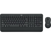 Logitech Logitech MK545 ADVANCED Wireless Keyboard and Mouse Combo klawiatura Dołączona myszka Biuro RF Wireless Francuski Black
