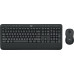 Logitech Logitech MK545 ADVANCED Wireless Keyboard and Mouse Combo klawiatura Dołączona myszka Biuro RF Wireless Francuski Black