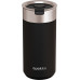Quokka Quokka Boost Coffee Tumbler - Thermal mug of steel stainlessj with infuser 400 ml (Carbon Black)