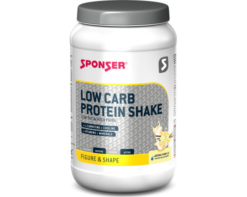Sponser Proteīna kokteilis LOW CARB Vaniļa 550g skārda (NEW 025)