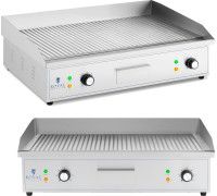 Royal Catering płyta grillowa ryflowana 700 x 400 mm 4400 W płyta grillowa ryflowana 700 x 400 mm 4400 W