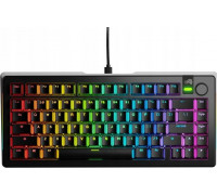 Glorious PC Gaming Race Glorious GMMK 3 Pro 75 % Custom Gaming-Tastatur - Pre-Built, ANSI (US), Fox Switches, schwarz