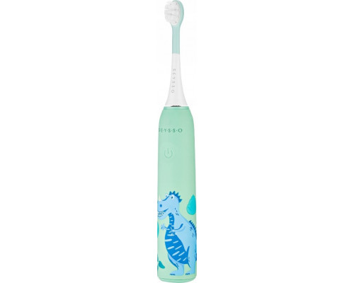 Brush Seysso Kids Dinosaur Blue Green