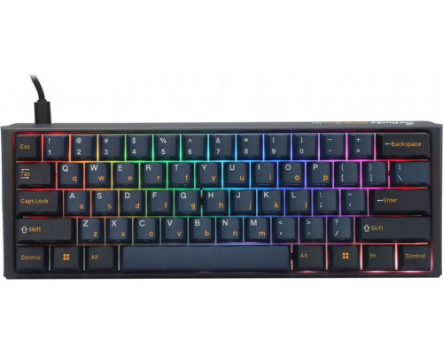 Ducky Ducky One 3 Pro Mini Nazca Line Gaming Tastatur, mechanisch, 8.000 Hz, Hot Swap, RGB - Cherry MX2A Brown, ANSI (US)